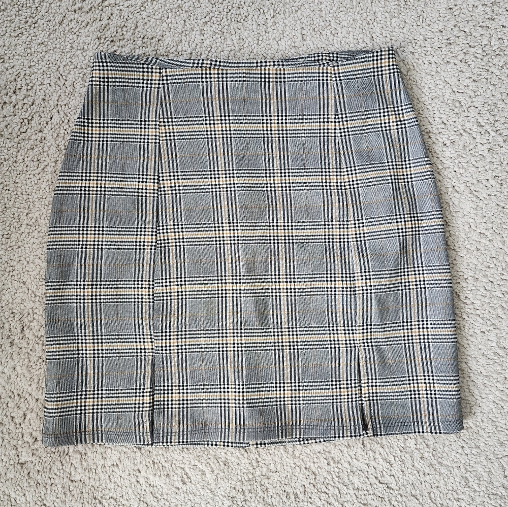Plaid skirt